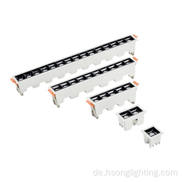 2023 heißer Verkauf von Aluminium LED Square Trimless Downlight